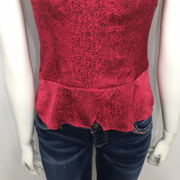 Guess Red Backless Top Size Small - Picture 3 of 12